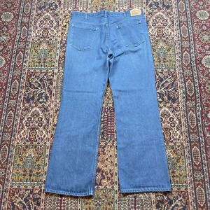 VTG 70s JCPenney Plain Pockets Jeans Mens 40x34 Blue Medium Wash Made in USA‎